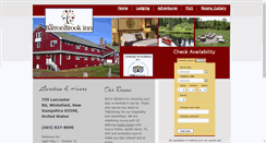 Desktop Screenshot of barronbrookinn.com