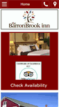 Mobile Screenshot of barronbrookinn.com